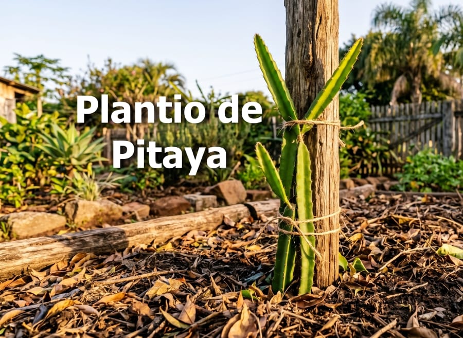 Como Plantar Pitaya e Colher Frutos Exóticos no Quintal