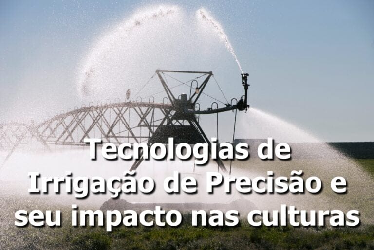 Tecnologias de irrigação