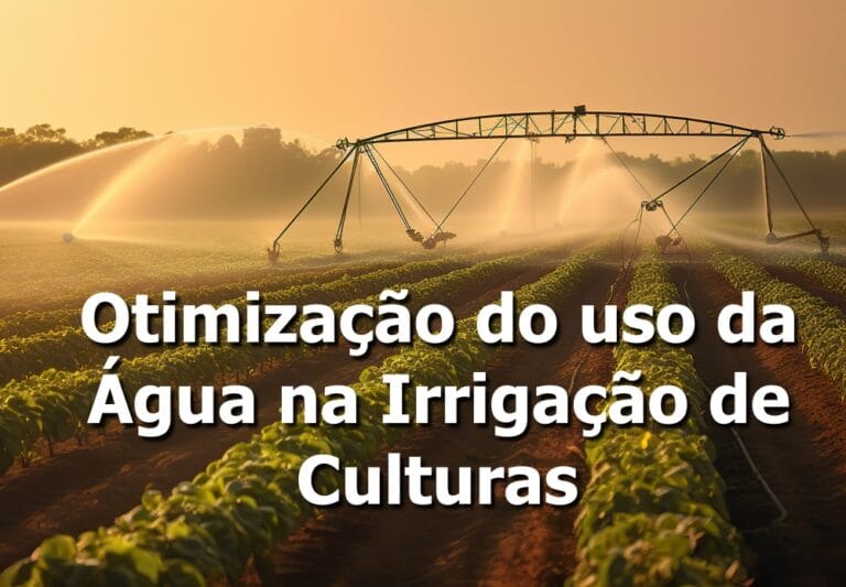 Otimização do uso da Água na Irrigação de Culturas