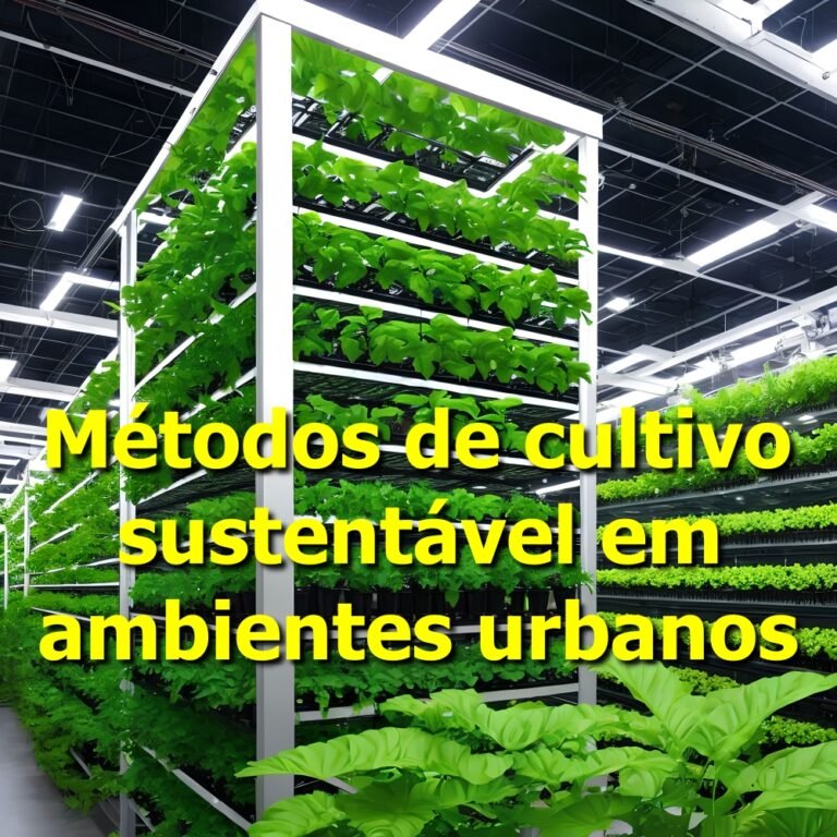 Métodos de cultivo sustentável em ambientes urbanos