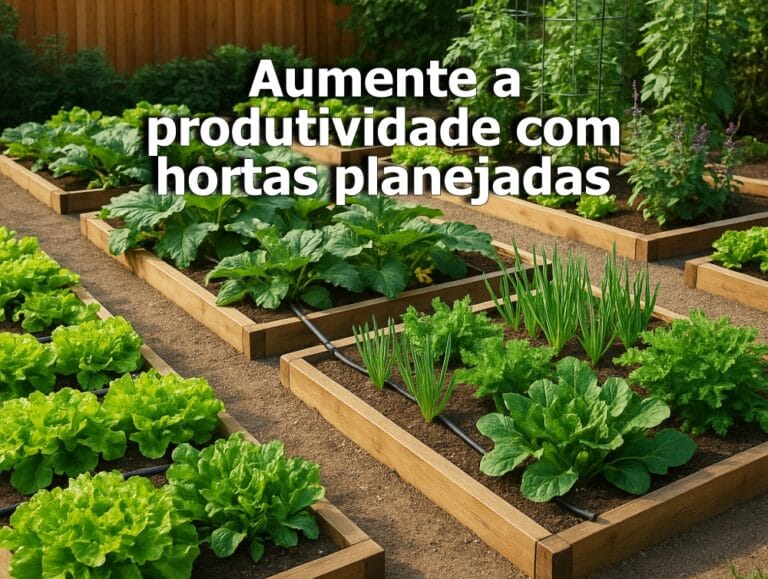 aumente a produtividade com hortas planejadas