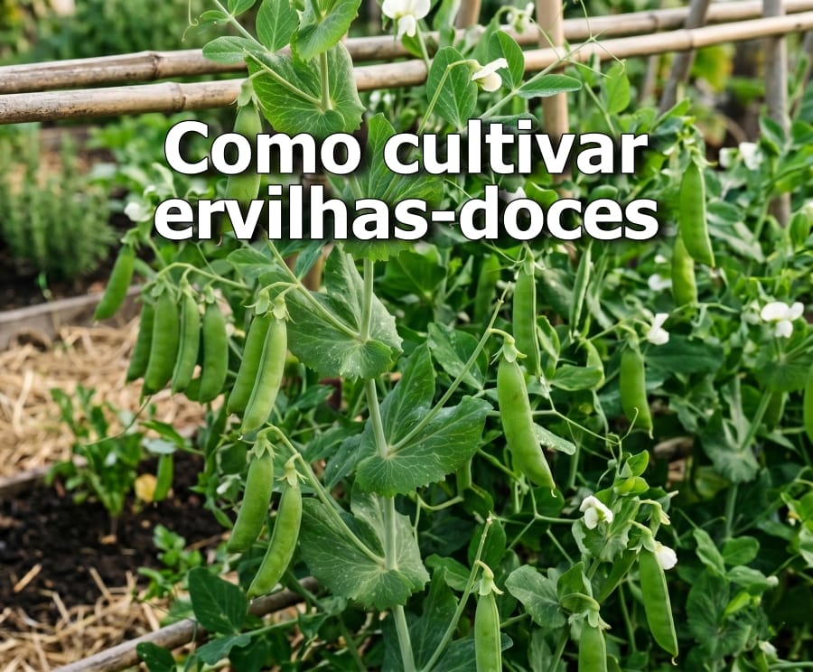 Como Plantar Ervilha-Doce: O guia definitivo para iniciantes na Horta