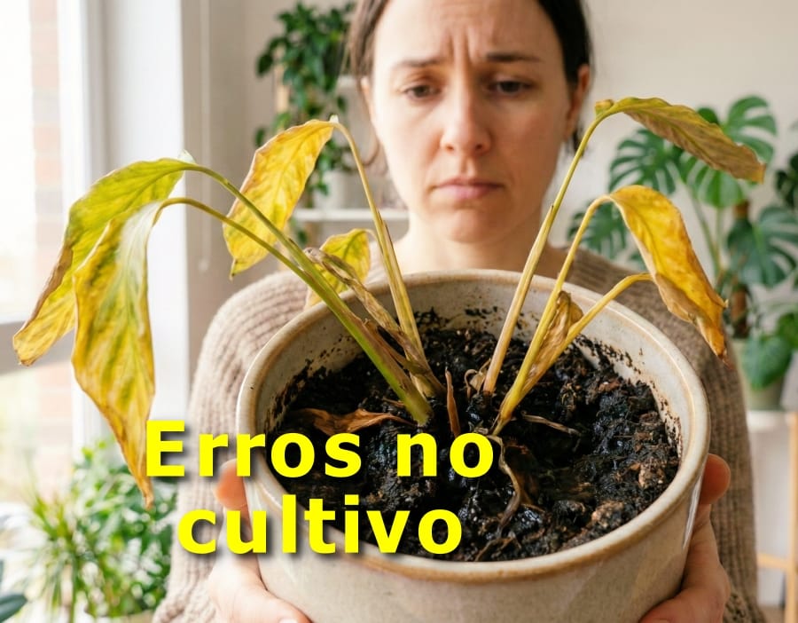 erros no cultivo