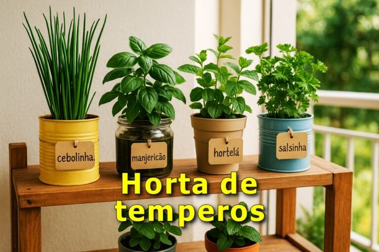 Horta de temperos