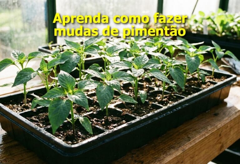 como fazer mudas de pimentão