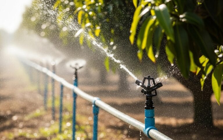 Irrigação para Manga