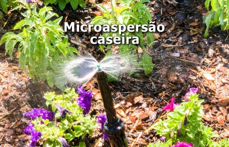 Microaspersão caseira