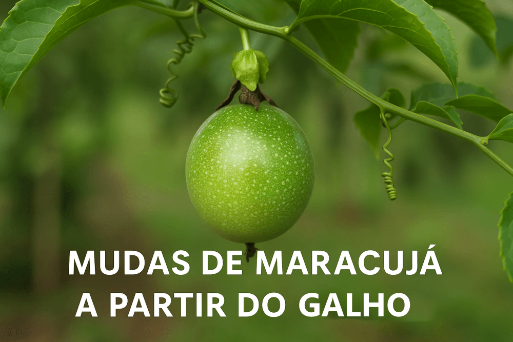 Como Fazer Muda de Maracujá com Galho