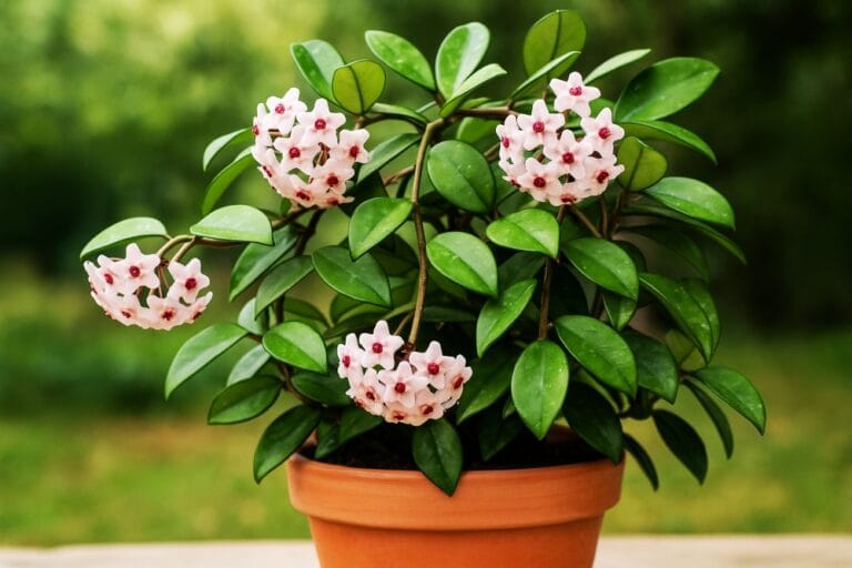 como cuidar da flor-de-cera (Hoya carnosa)