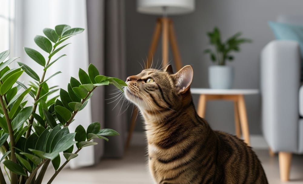 Zamioculca faz mal para cães e gatos
