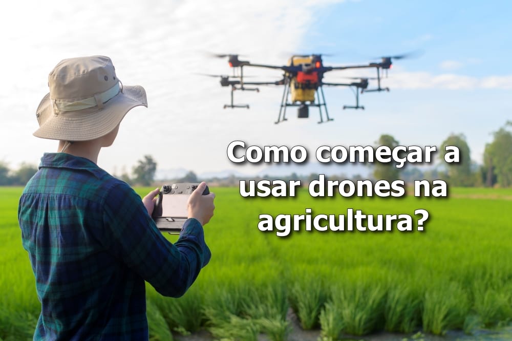 drones na agricultura