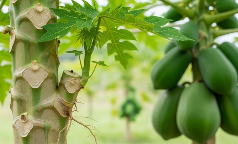 Como enxertar mamão