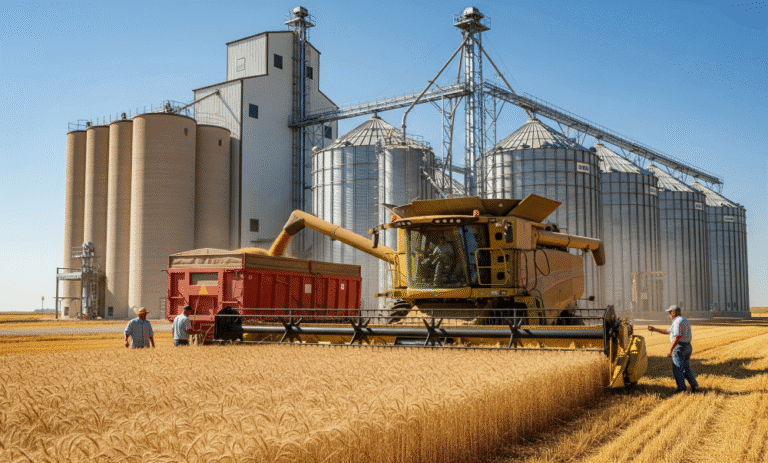 Colheita e Armazenamento do Trigo