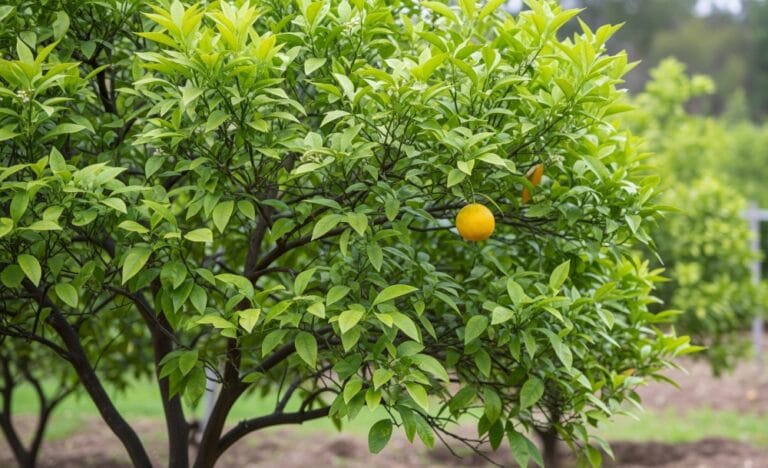 Laranjeira não dá frutos