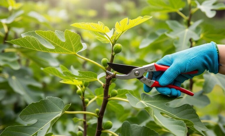 como podar figueira