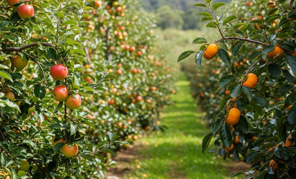 frutas que resistem à geada