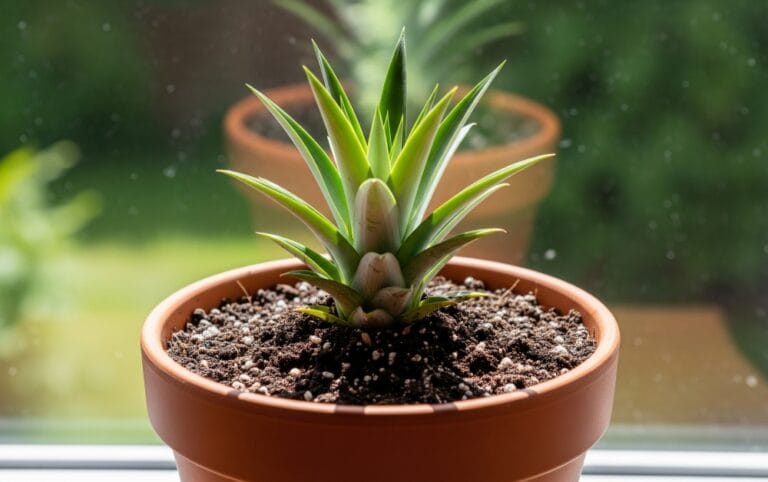 plantar coroa de abacaxi passo a passo