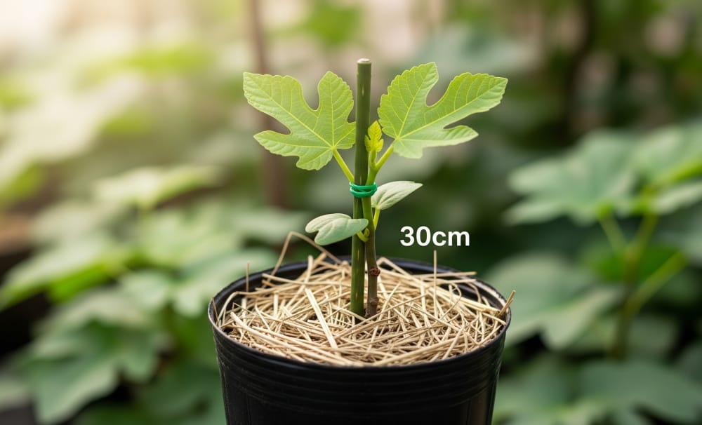 como plantar figo a partir de estaca