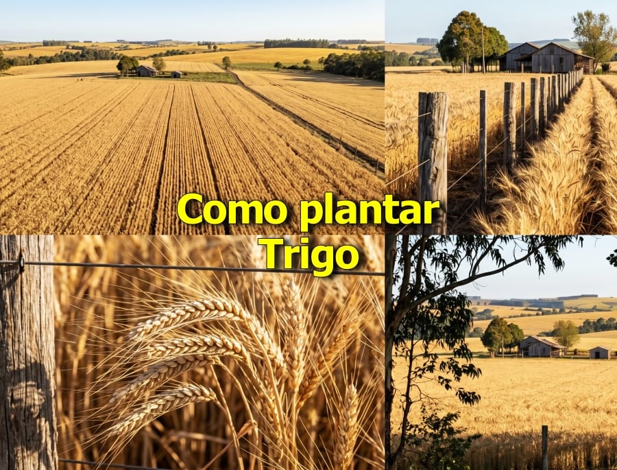 como plantar trigo