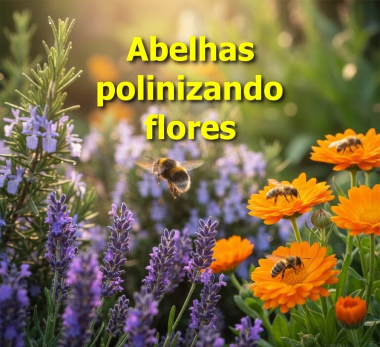 flores que atraem abelhas