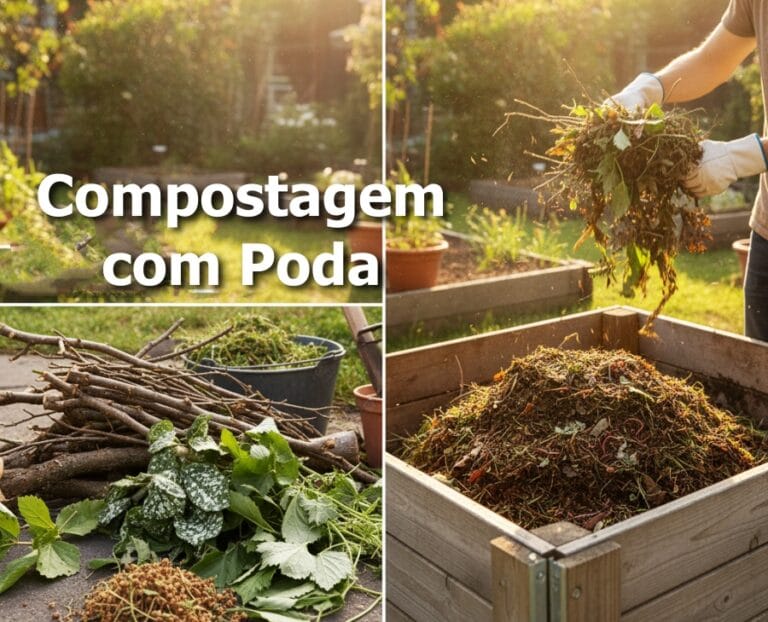Compostagem com poda