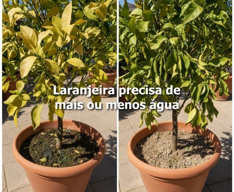 laranjeira precisa de água