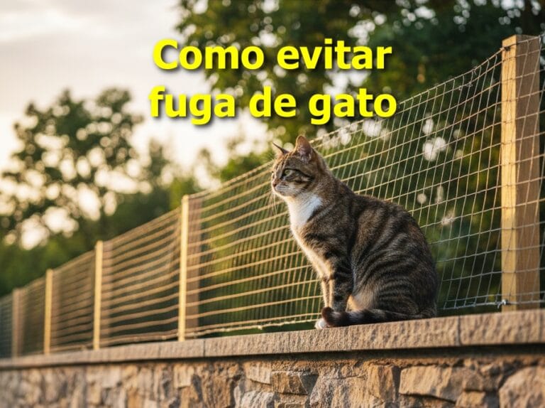como evitar fuga de gato