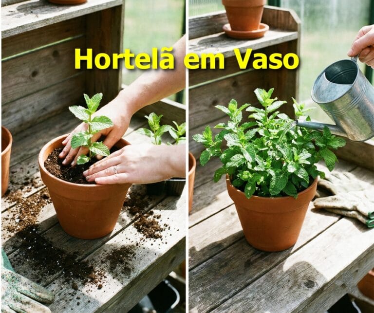Hortelã em Vaso: como plantar, evitar pragas e garantir crescimento saudável