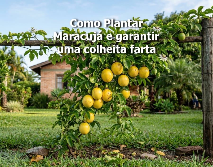 Plantar maracujá