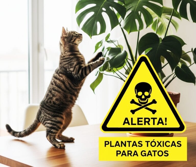 plantas tóxicas para gatos