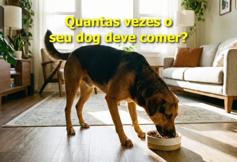 quantas vezes o cachorro deve comer