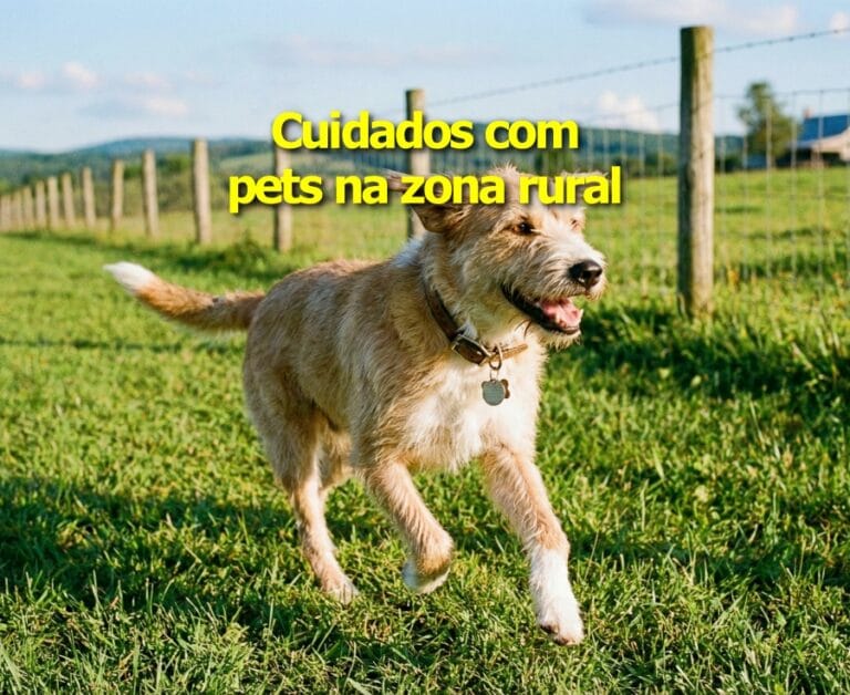 Cuidados com pets na zona rural