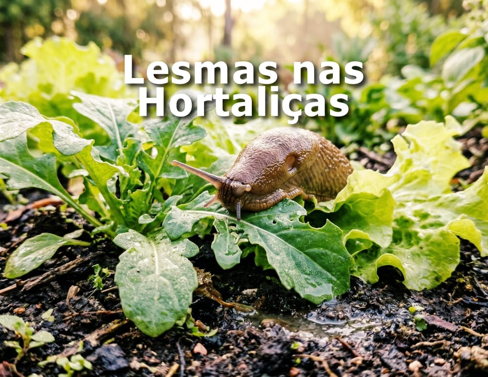 Lesma horta caseira