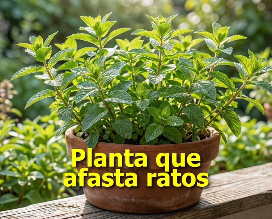 planta que afasta ratos