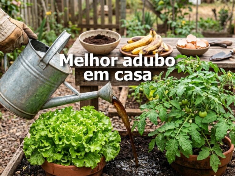Melhor Adubo Caseiro para hortaliças