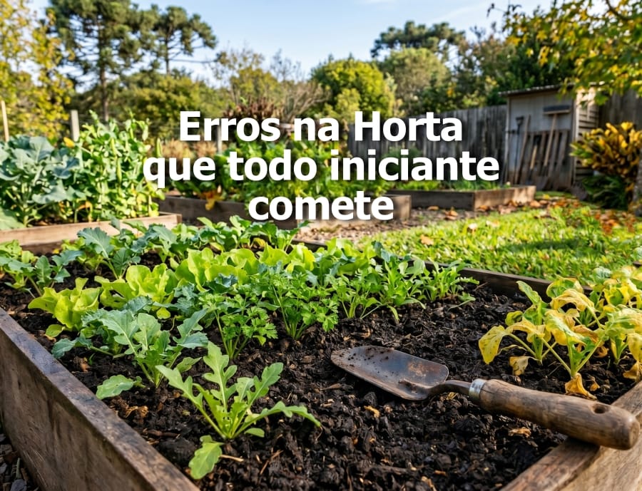 Erros na horta