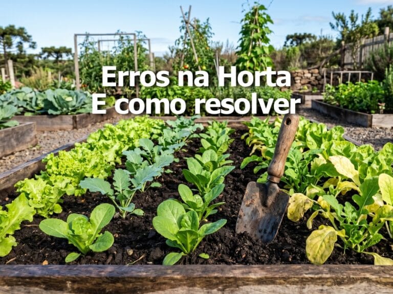 Erros na horta