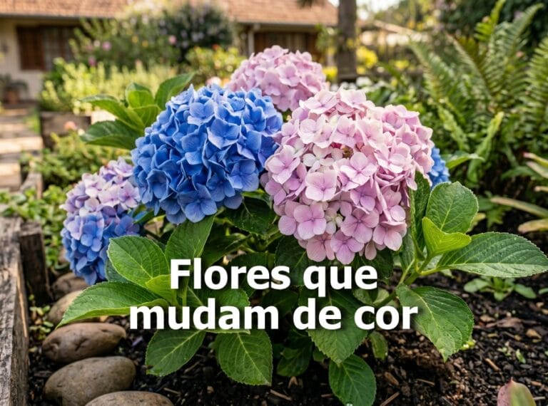 Planta que Muda de Cor