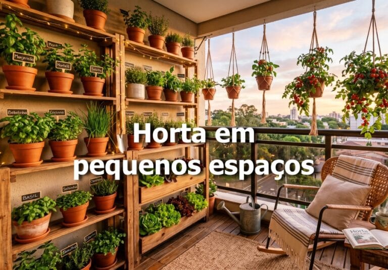 Horta em Pequenos Espaços: Como Produzir Muito com Hortas Pequenas
