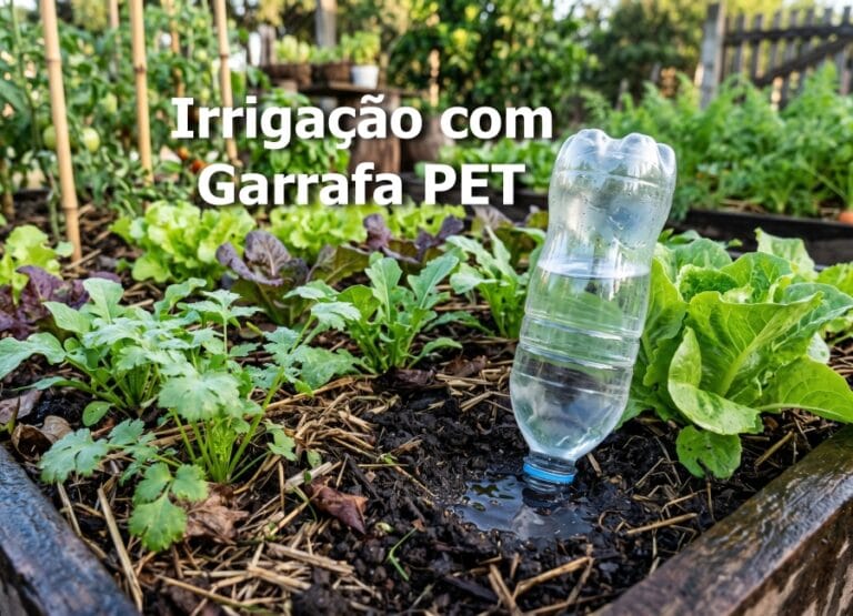 Irrigação com Garrafa PET: como fazer corretamente