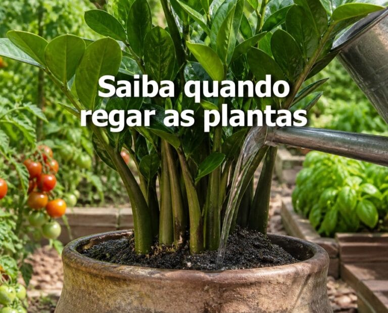 Quanto regar cada Planta