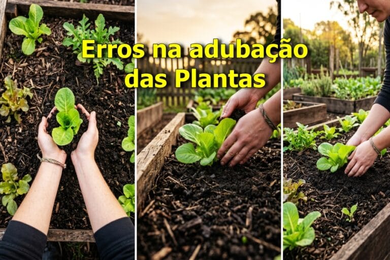 Erros na adubação