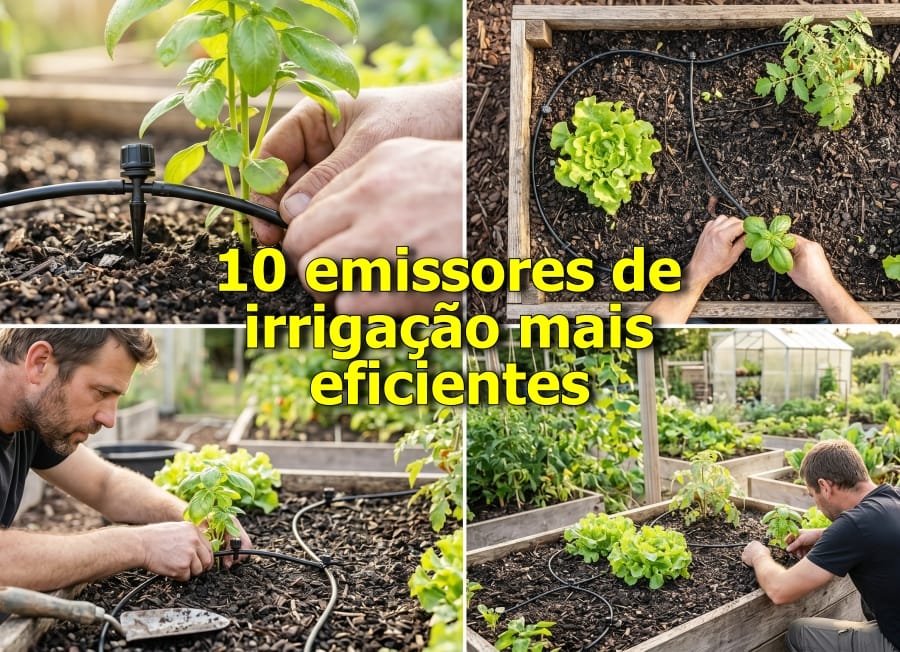 emissores de irrigação