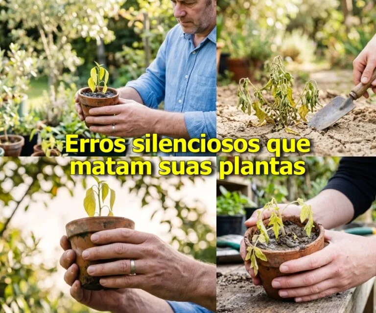 Hábitos que prejudicam seu jardim