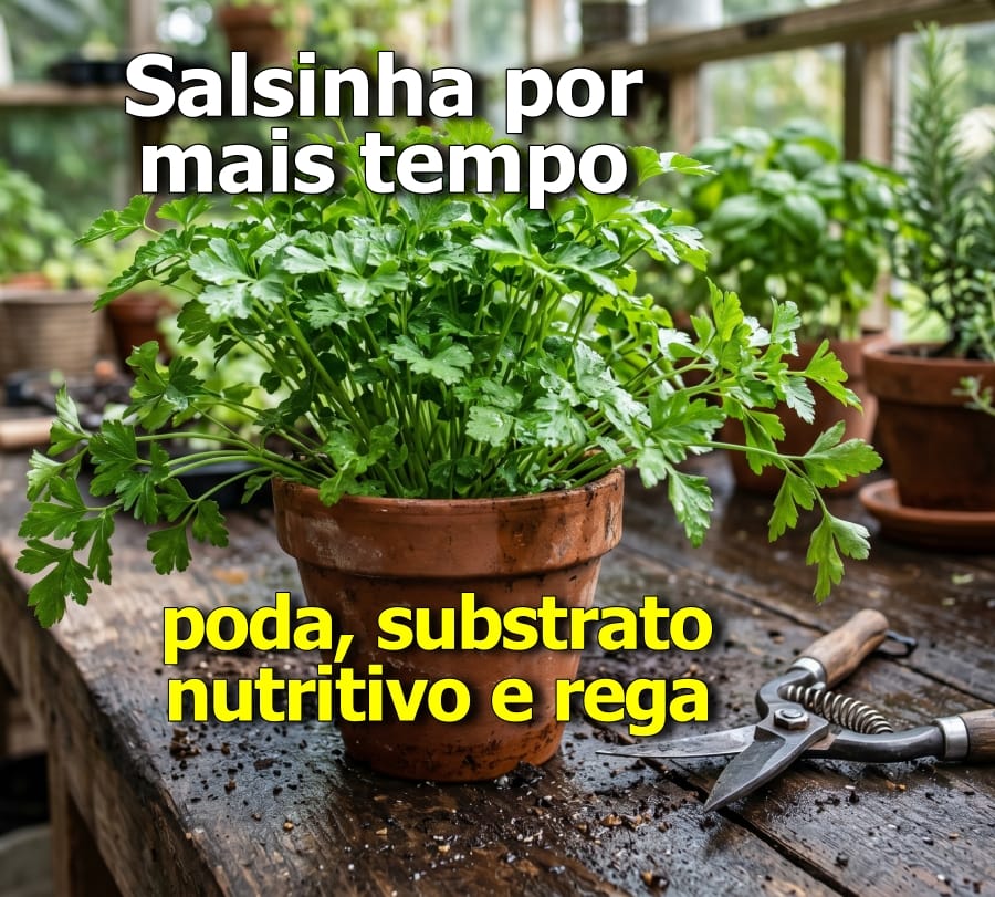 salsinha saudável por mais tempo